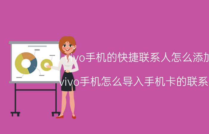 vivo手机的快捷联系人怎么添加 vivo手机怎么导入手机卡的联系人？